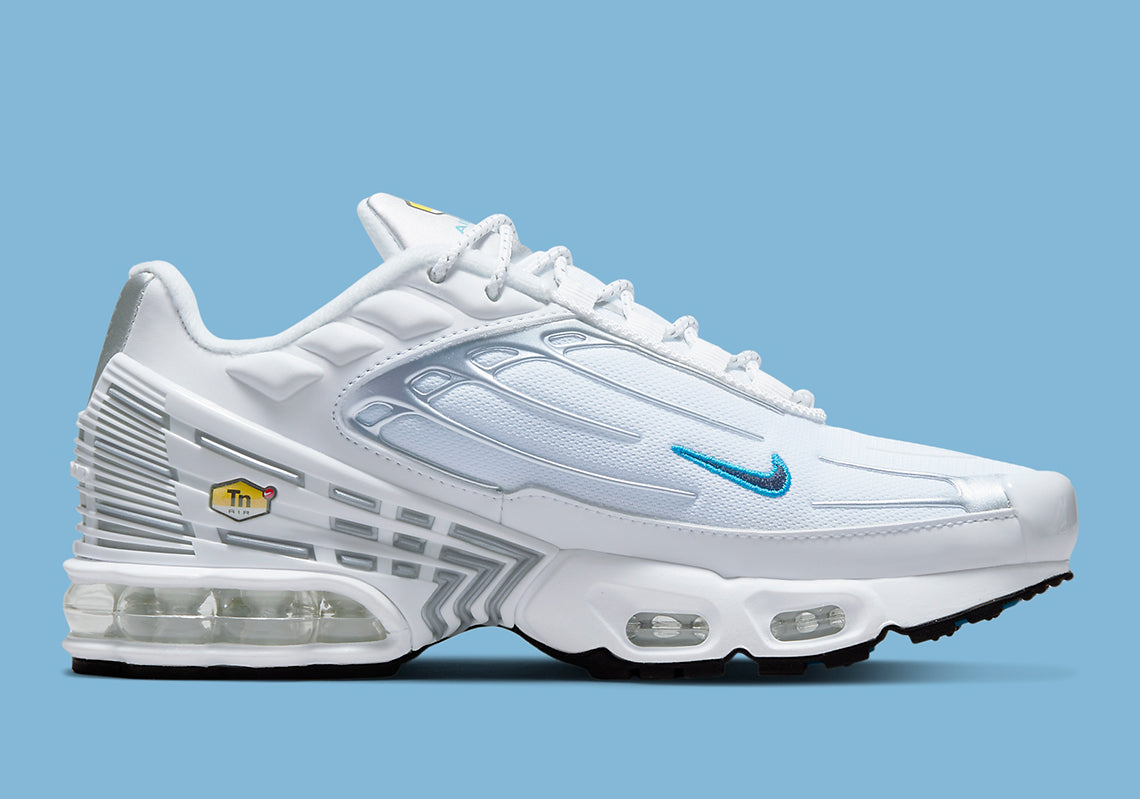 Nike Air Max Plus III White Silver Blue