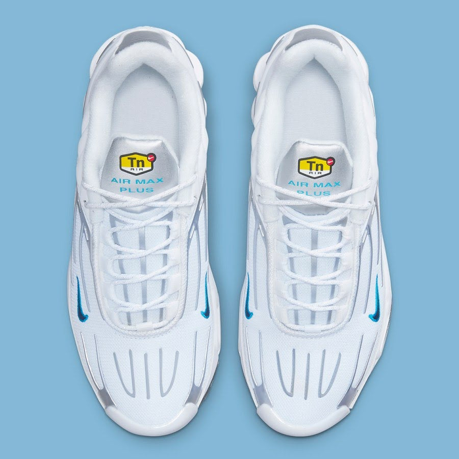 Nike Air Max Plus III White Silver Blue